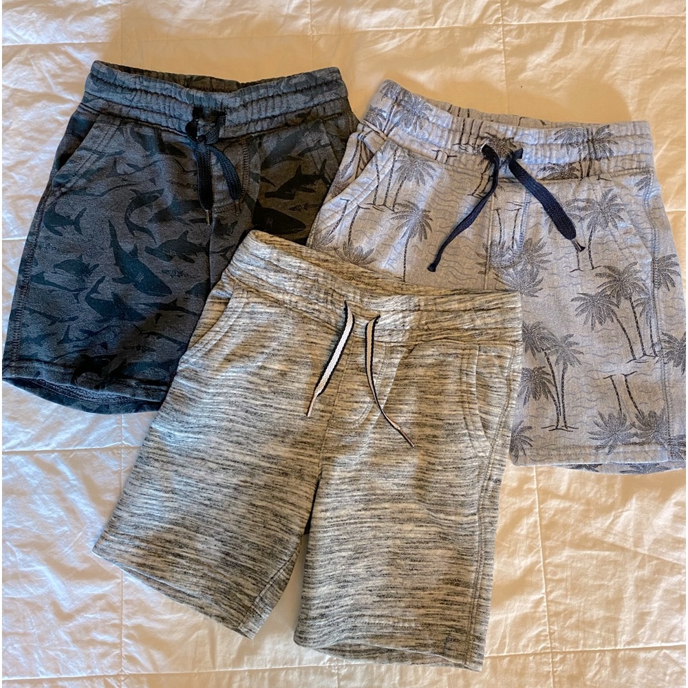 Three pairs cotton shorts